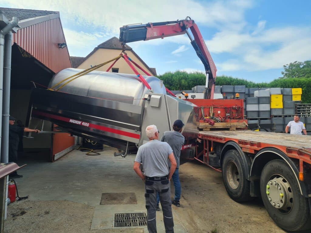 Un nouveau pressoir arrive!